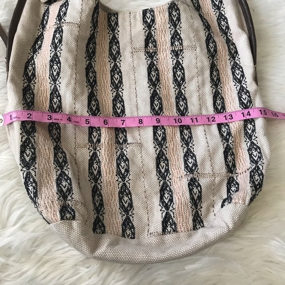 Anthro Miss Albright Specialty embroidered Jurancon Hobo bag